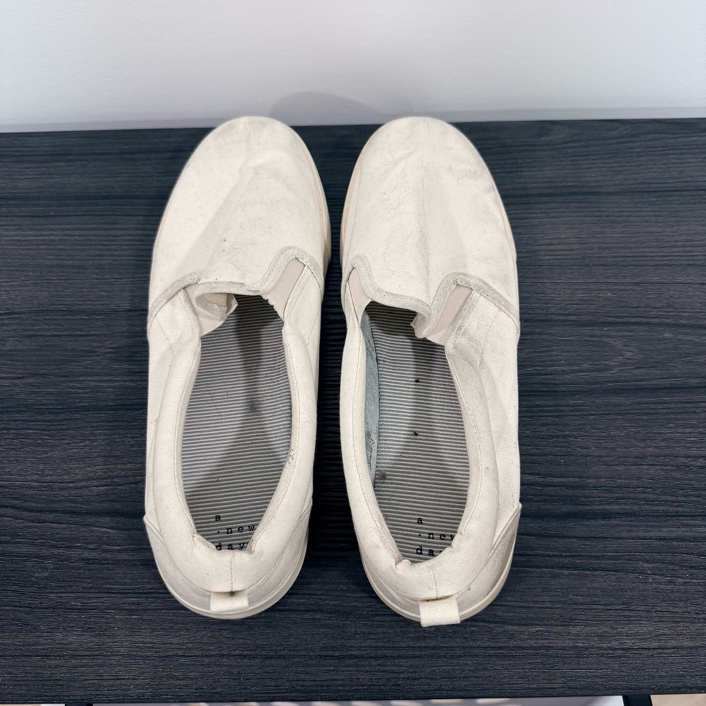 Target White Slip-On Canvas Women’s Shoes